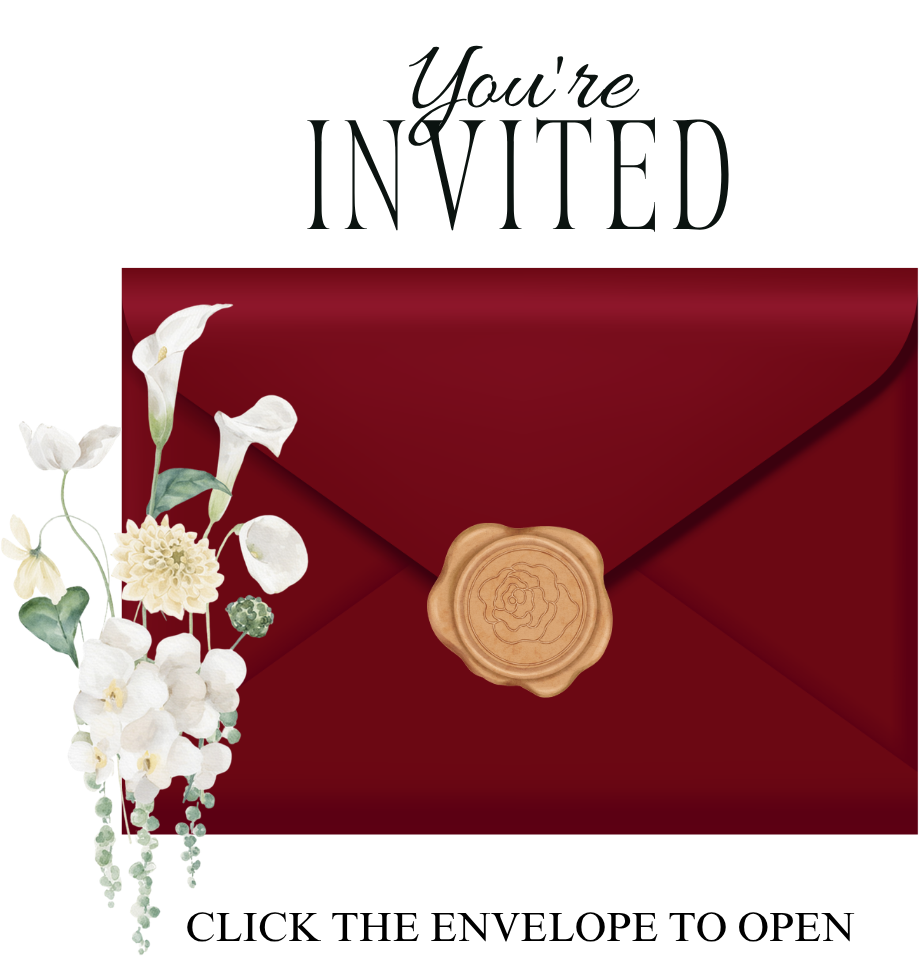 You're Invited - Click the envelope to open